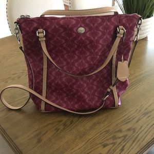 Coach crossbody tote.